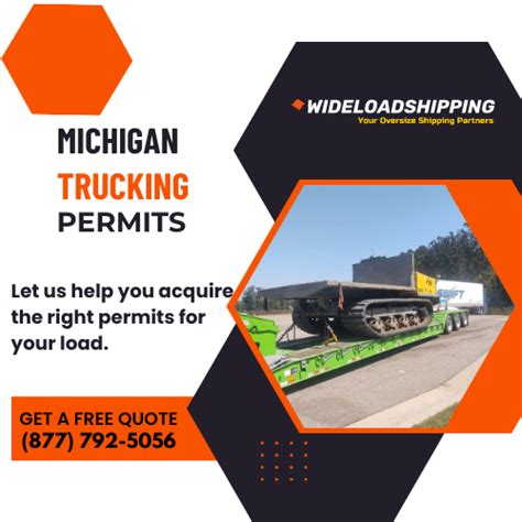 michigan wide load regulations